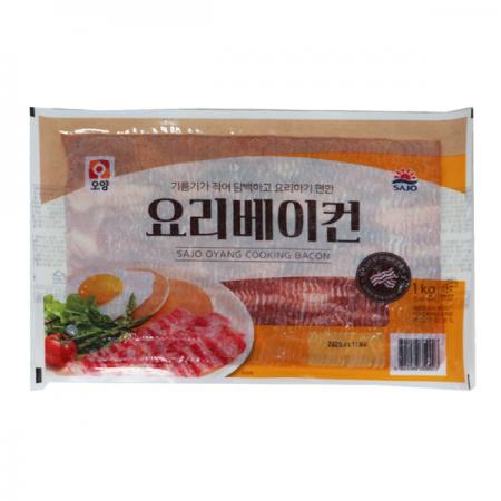 사조오양 요리베이컨1kg 1개 이미지