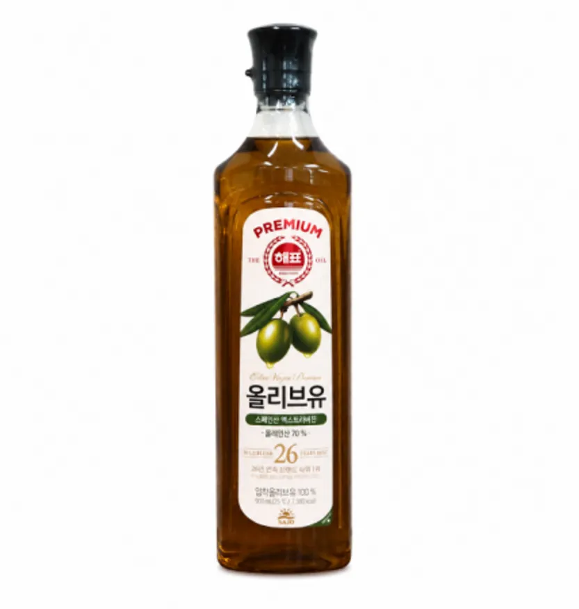 해표 압착 올리브유900ml 1개 이미지