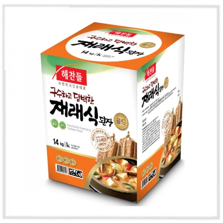 해찬들 재래식된장 골드 이미지