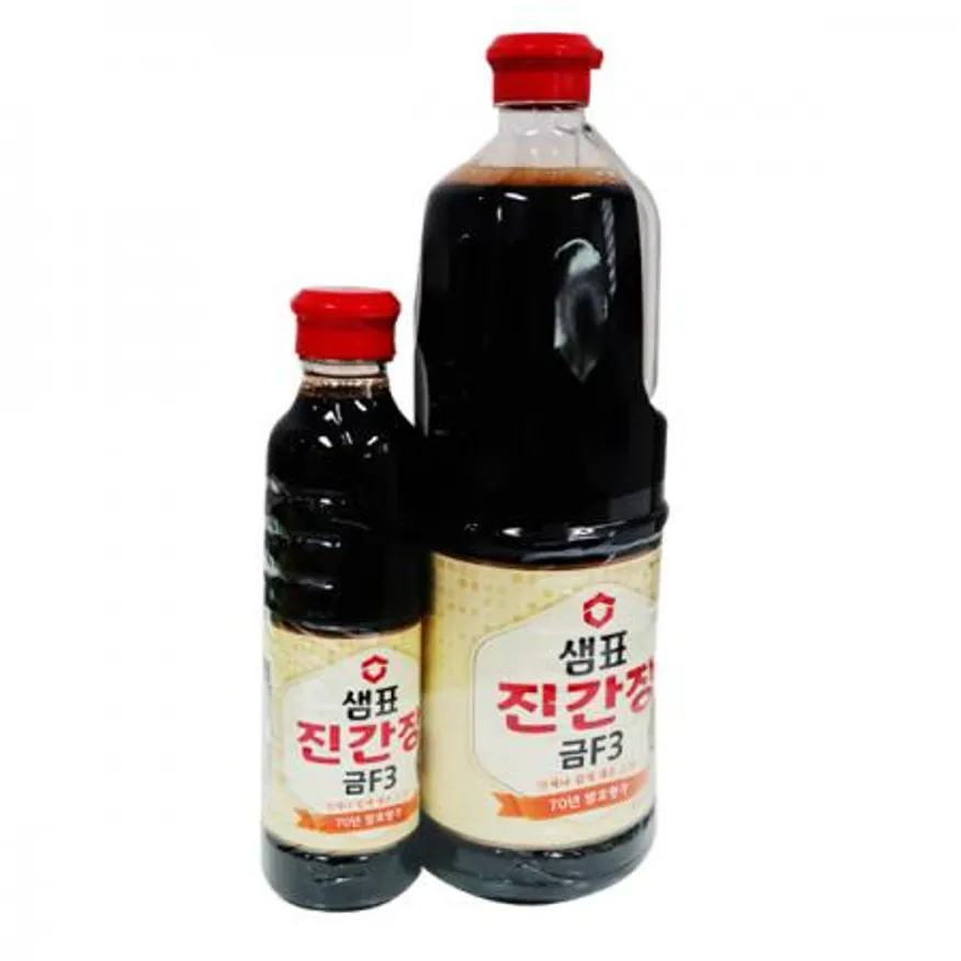 샘표 진간장 금F3 1.7L 1개+F3 500ml 1개 이미지
