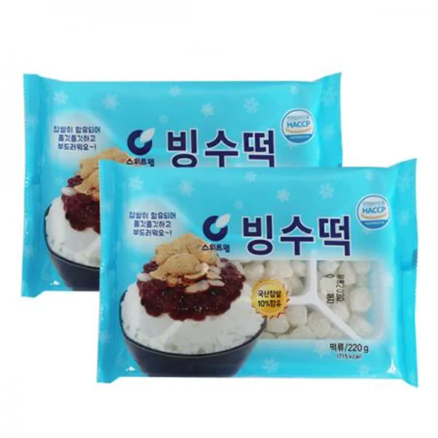 스위트웰 빙수떡200g 20개 1박스   이미지