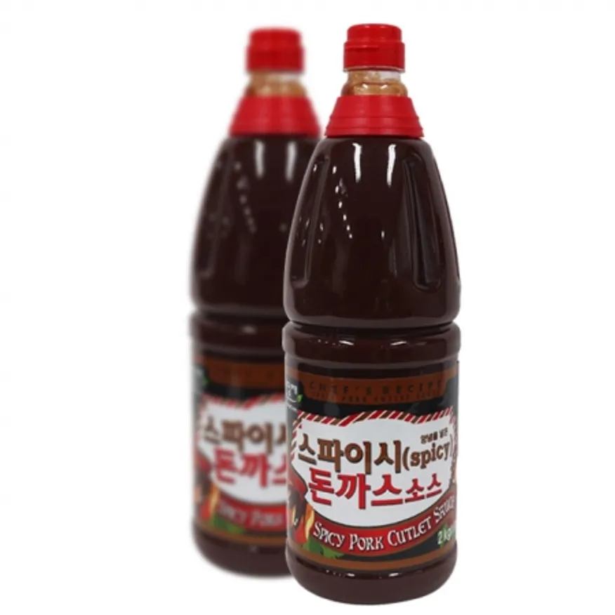 미담채 스파이시 돈까스소스2kg 8개 1박스 이미지