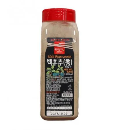 미담채 백후추 400g 5개 - 최저가 사업자 식자재 | 식봄