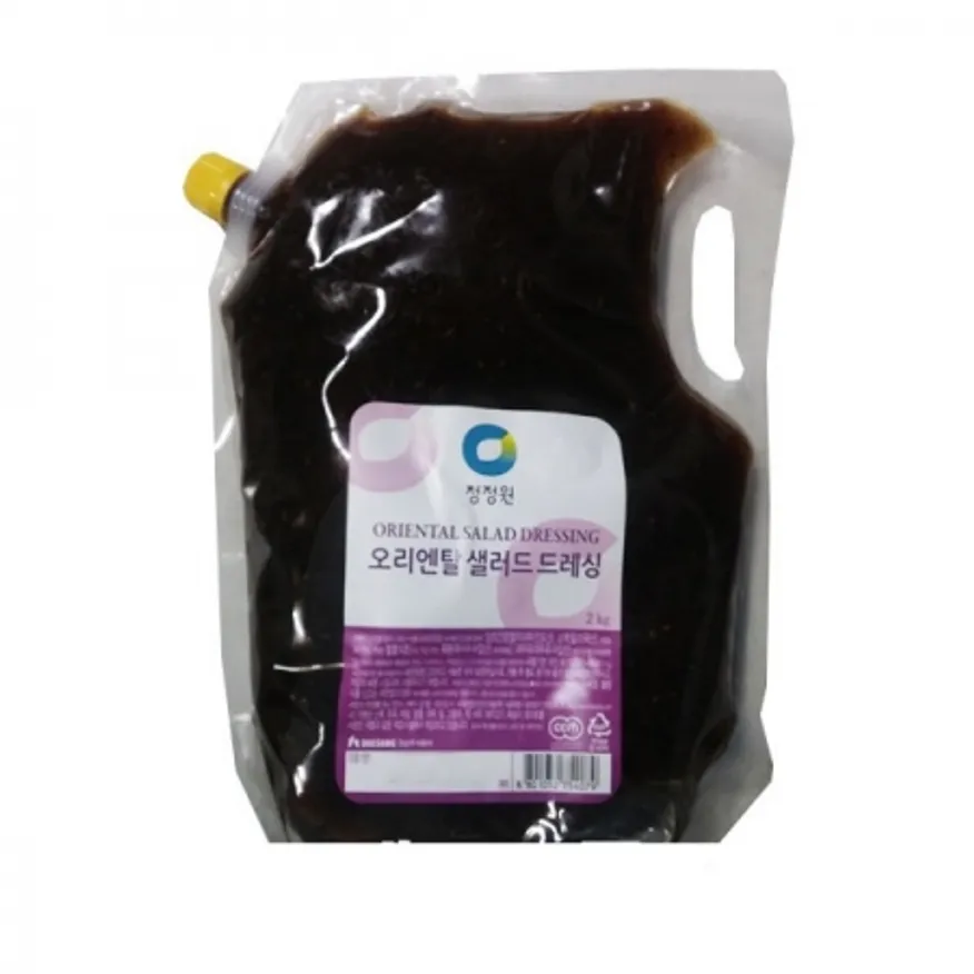청정원 오리엔탈 샐러드 드레싱 이미지