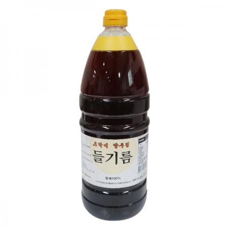 토박이 밭두렁 들기름 1.8L 1개 통들깨 100% 이미지