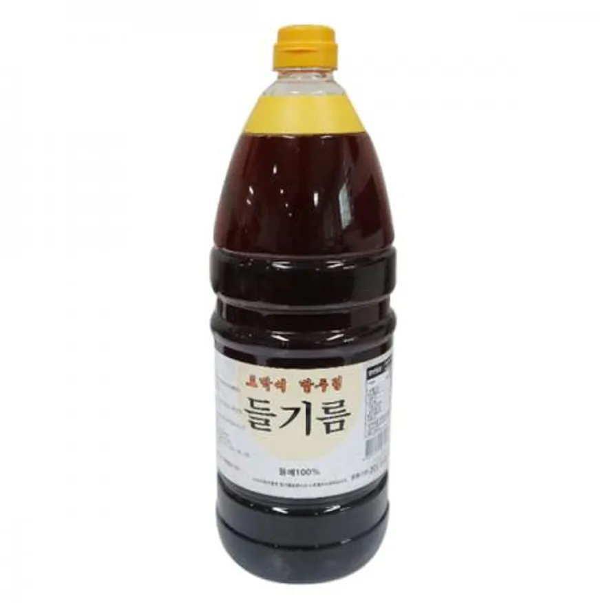 토박이 밭두렁 들기름 1.8L 1개 통들깨 100% 이미지