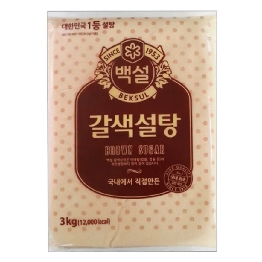 백설 갈색설탕3k 1개 이미지