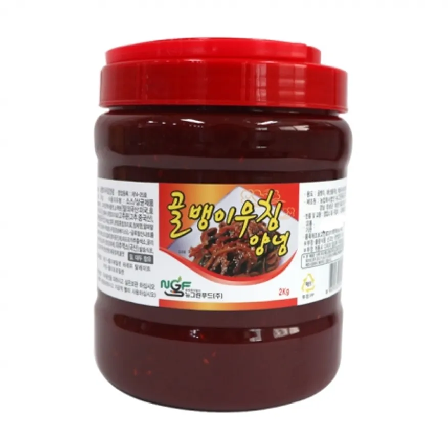 뉴그린 골뱅이무침 양념2kg 6개 이미지