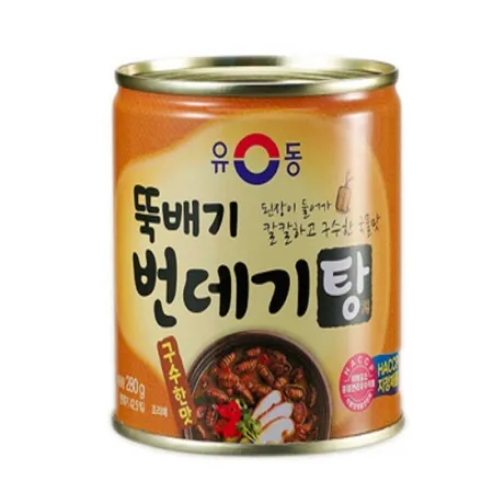 유동 구수한 뚝배기 번데기탕280g 5개 	