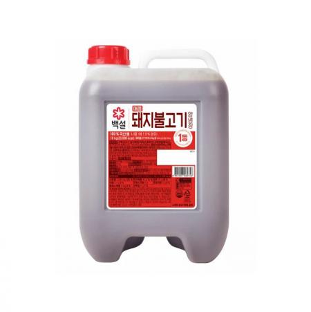 백설 매콤 돼지불고기양념장10kg 1개