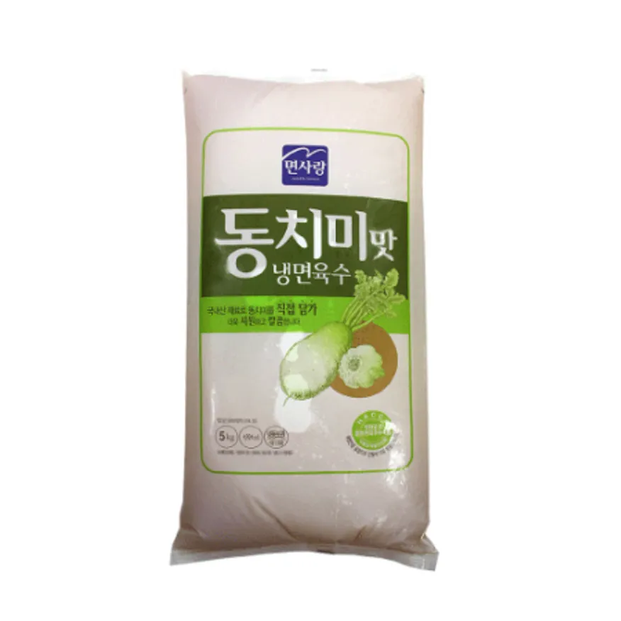 면사랑 동치미맛냉면육수 5kg 4개 이미지