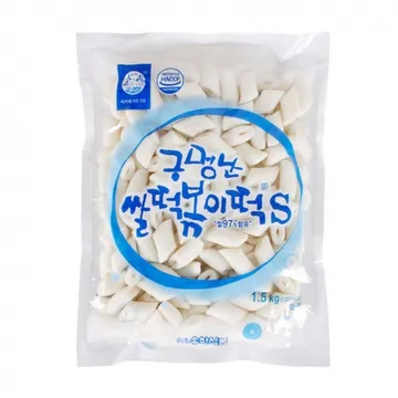 송학식품 명품 왕구멍 쌀떡볶이떡1.5kg