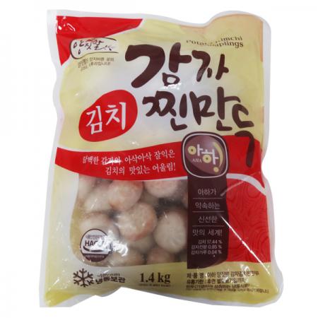 아하 감자김치찐만두1.4kg 이미지