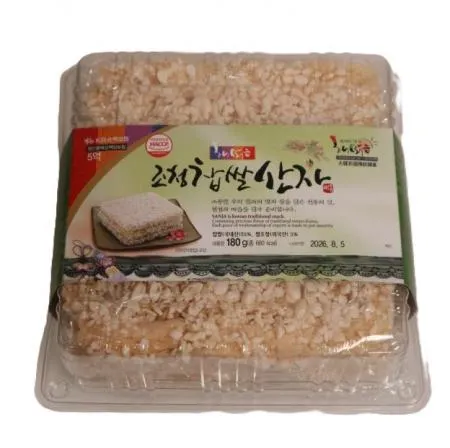 해맑음 조청찹쌀산자180g 1개