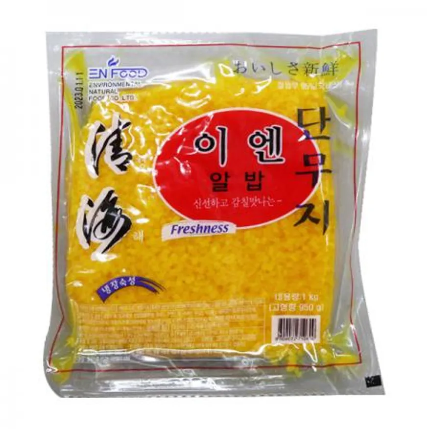 이엔푸드 알밥단무지1kg 1개 이미지