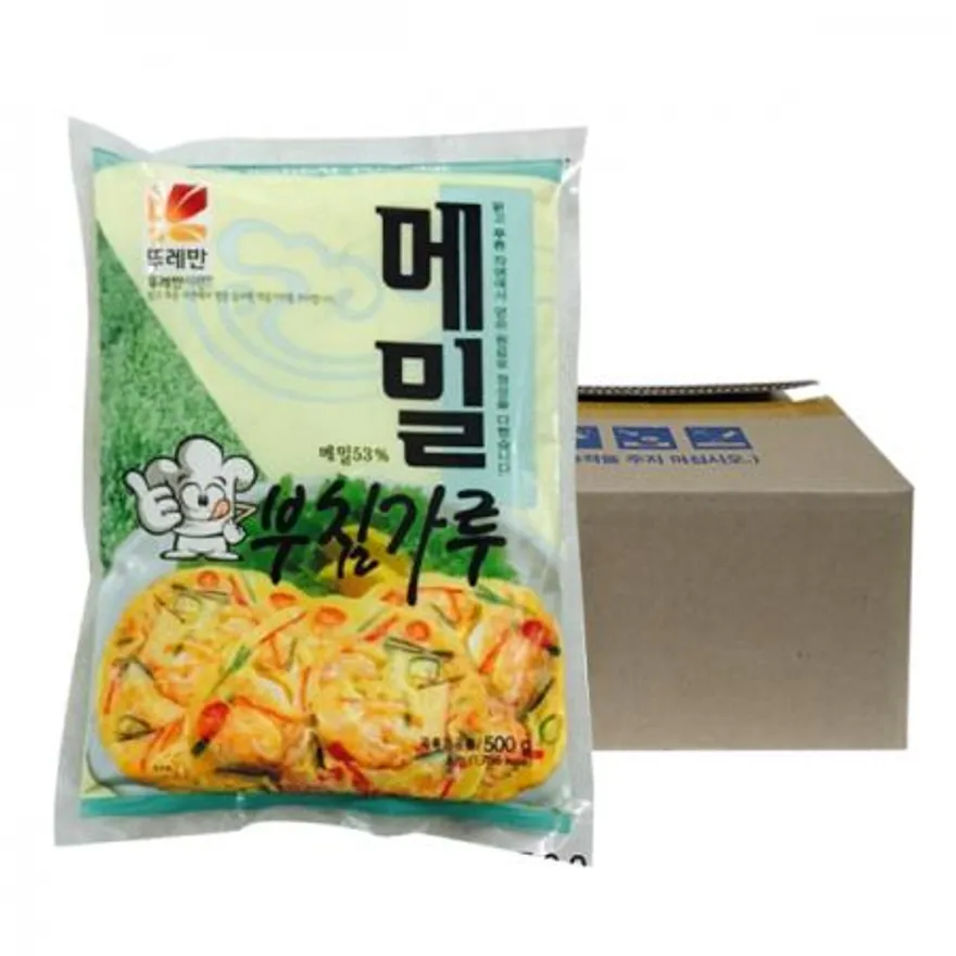 뚜레반 메밀부침가루 500g 20개 이미지