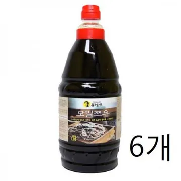 이엔푸드 유경빈 모밀쯔유1.8 6개 1박스