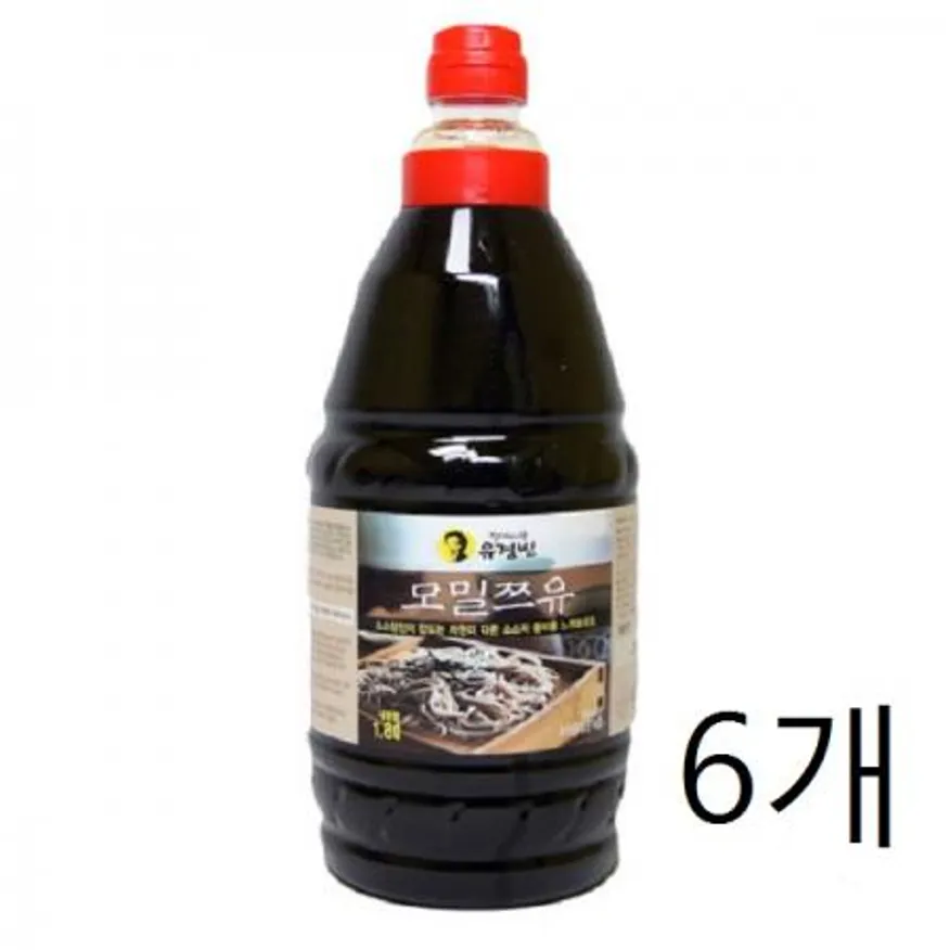 이엔푸드 유경빈 모밀쯔유1.8 6개 1박스   이미지