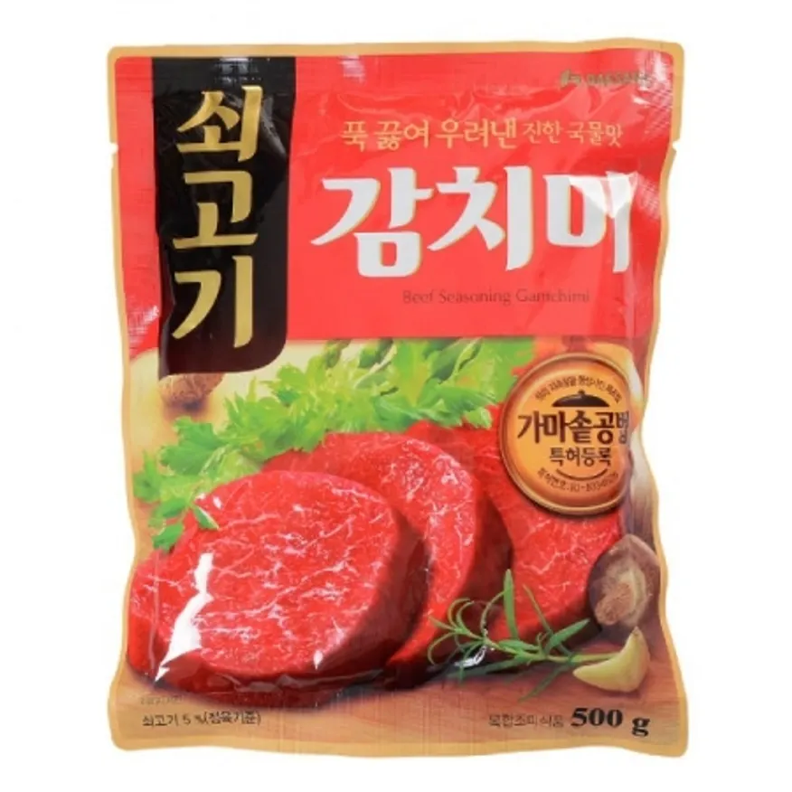 청정원 쇠고기감치미500g 1개 이미지