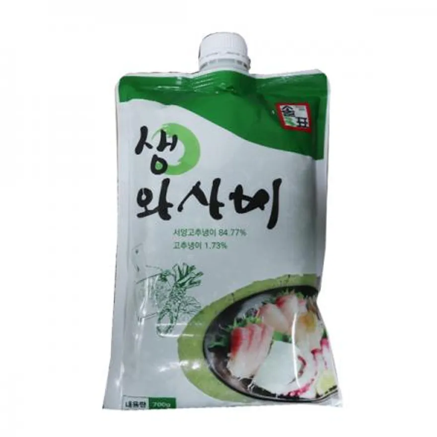 솔표 냉동생와사비700g 고추냉이86.5% 이미지