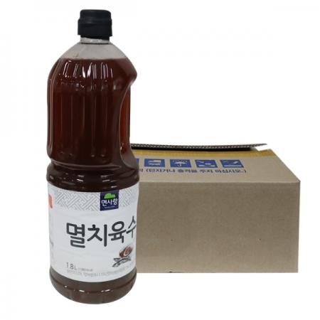 면사랑 멸치육수 1.8L 6개 1박스 이미지