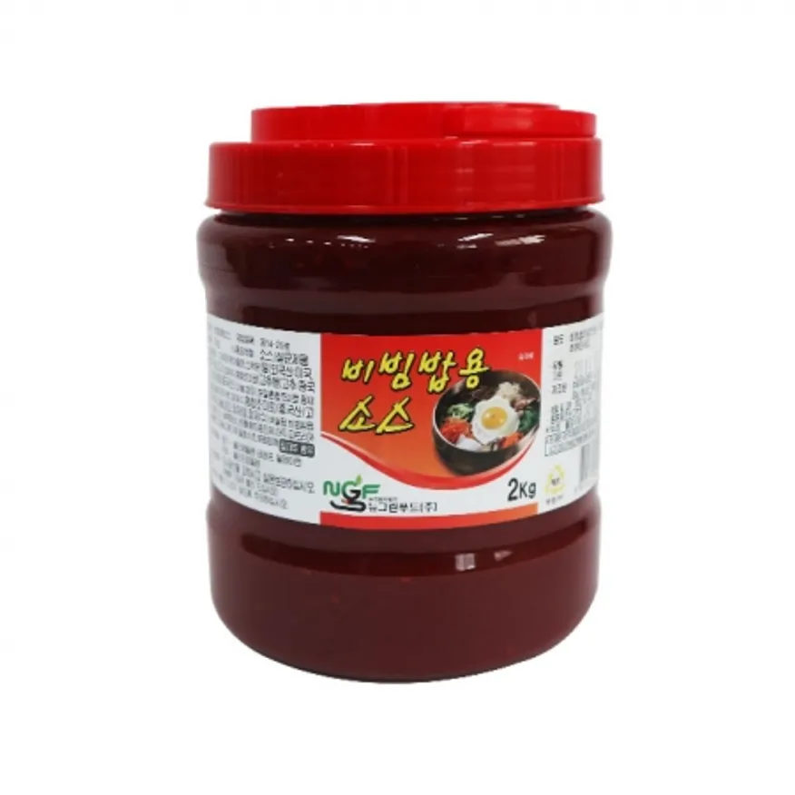 뉴그린 비빔밥용소스2kg 6개 1박스 이미지