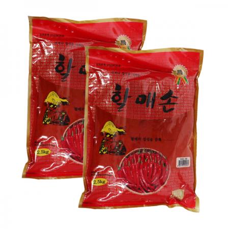 할매손 김치용고추가루2.5kg 6개 1박스 이미지
