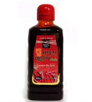 미담채 캡사이신 매운맛소스 550g 1개