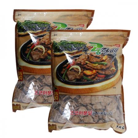 쏘이마루 콩단백 콩고기1kg 10개 1박스  이미지