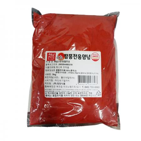 청양식품 짬뽕전용고추가루양념5kg 1개  이미지