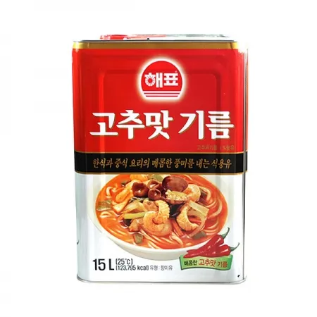 해표 고추맛기름15L 1개 업소용고추씨기름