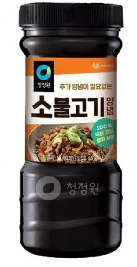 청정원 소불고기양념장840g 1개 이미지