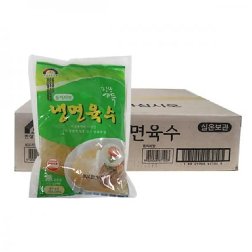 한상가득 시원한 동치미맛 냉면육수 330gx30개 1박스 이미지