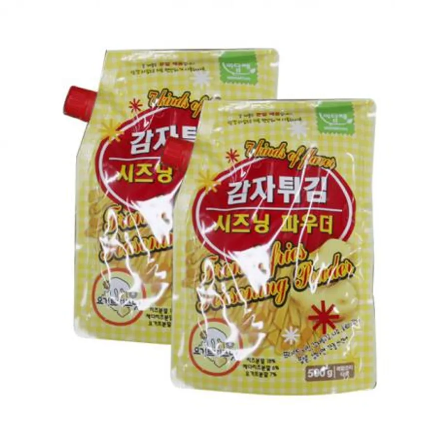미담채 시즈닝파우더 요거트치즈맛 500g 10개 박스 이미지