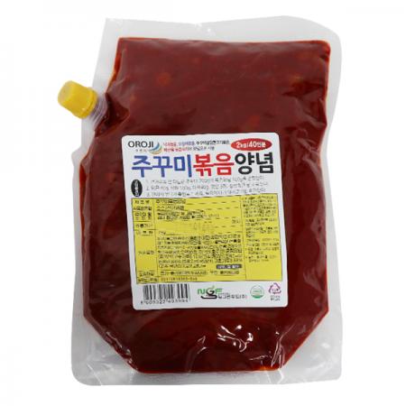 뉴그린푸드 오로지 주꾸미볶음양념2k 1개 이미지