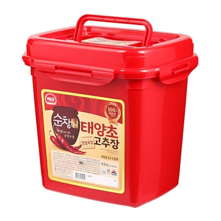 해표 순창궁태양초고추장 6.5kg 이미지