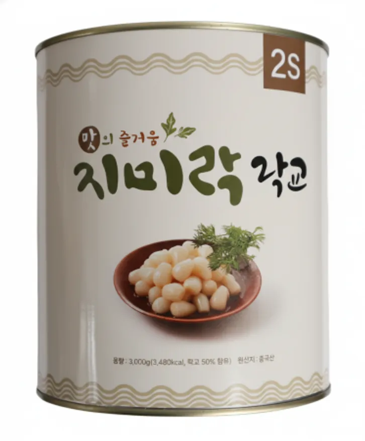 지미락 락교2S 3K 6개 1박스 이미지