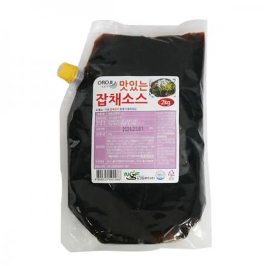뉴그린 오로지 맛있는 잡채소스2kg 1개 이미지
