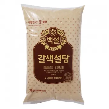 백설 갈색설탕5k 1개