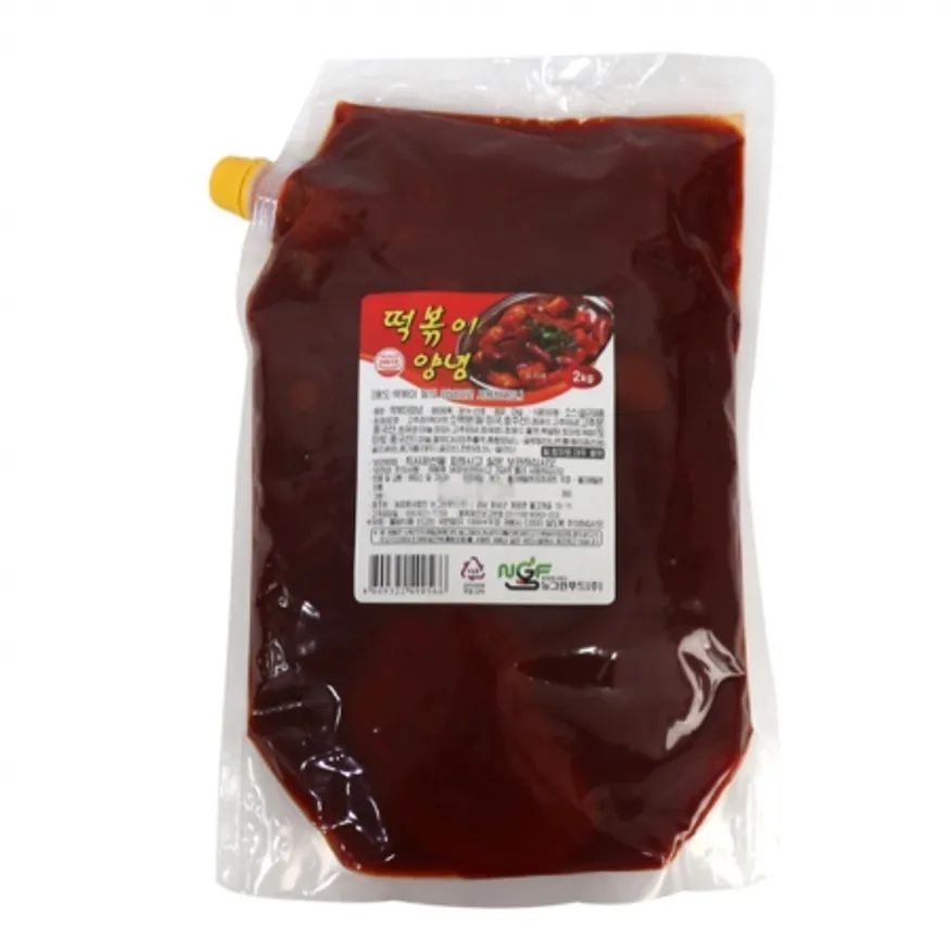 뉴그린 떡볶이 양념2kg 6개 이미지