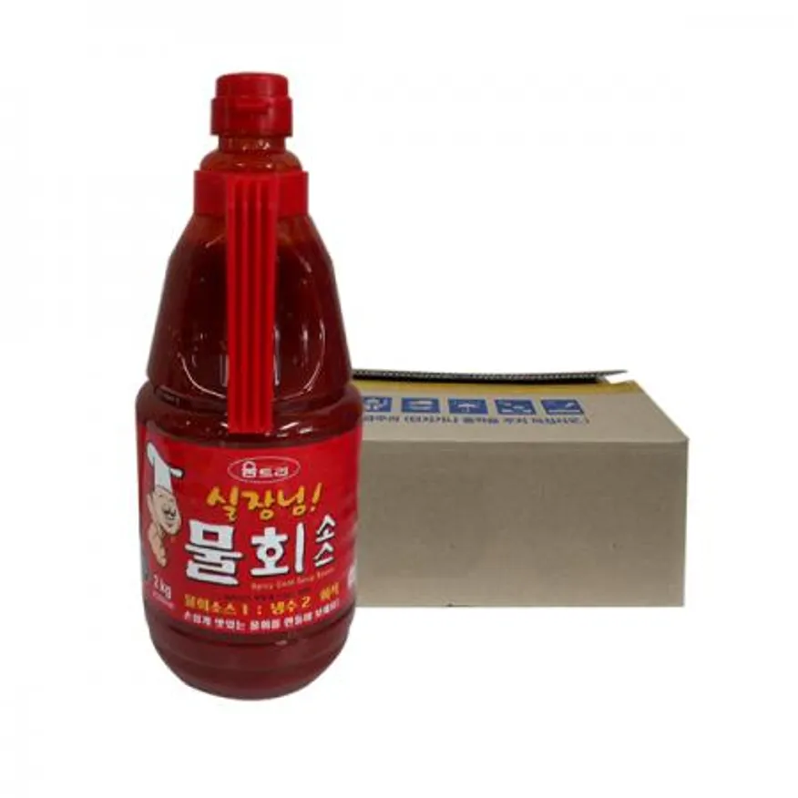 움트리 실장님 물회소스2kg 6개 1박스 이미지