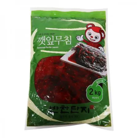 반찬단지 깻잎무침2kg