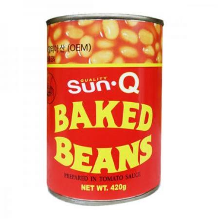 썬큐 베이키드빈스420g 24개 1박스