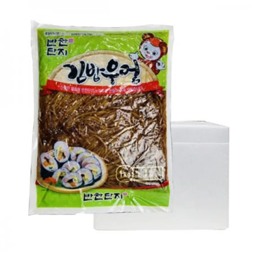 반찬단지 김밥우엉 3m 1kg 10개 1박스 이미지