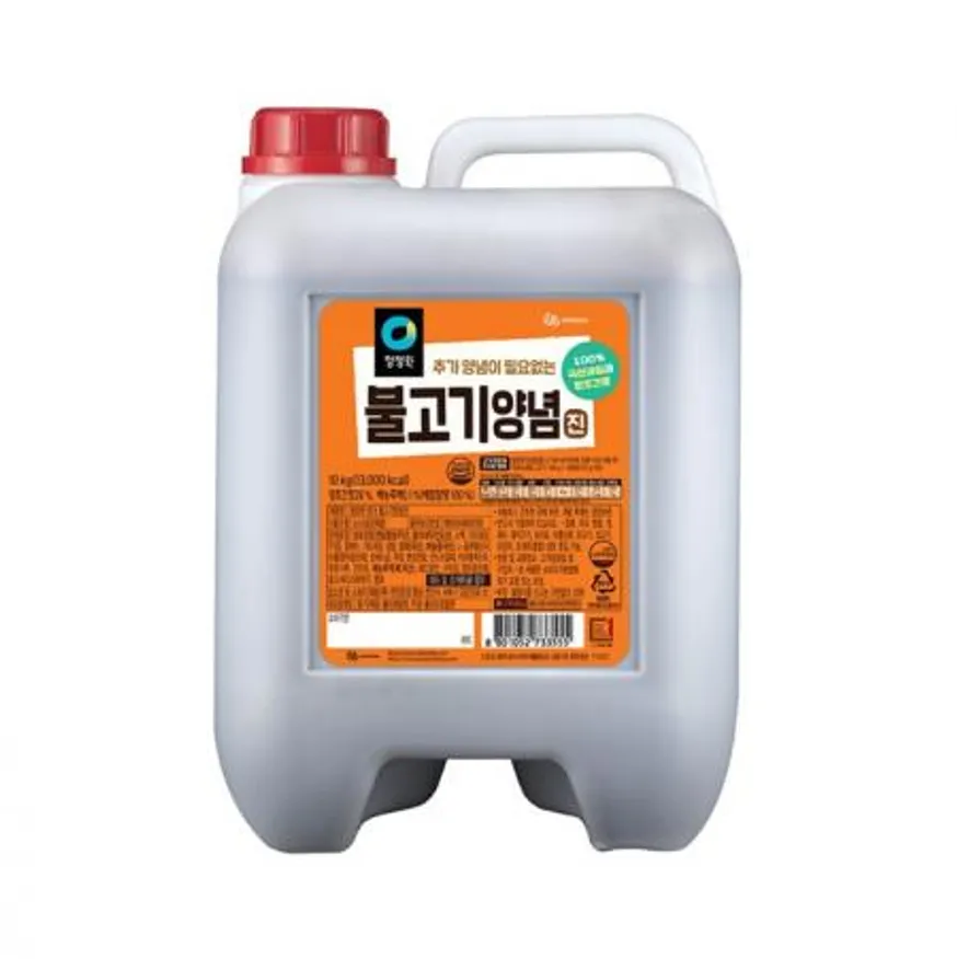 청정원 소불고기양념10kg 1개 이미지