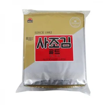 사조김 골드 김밥용김 (2.8g 전장10매) 28g 10봉