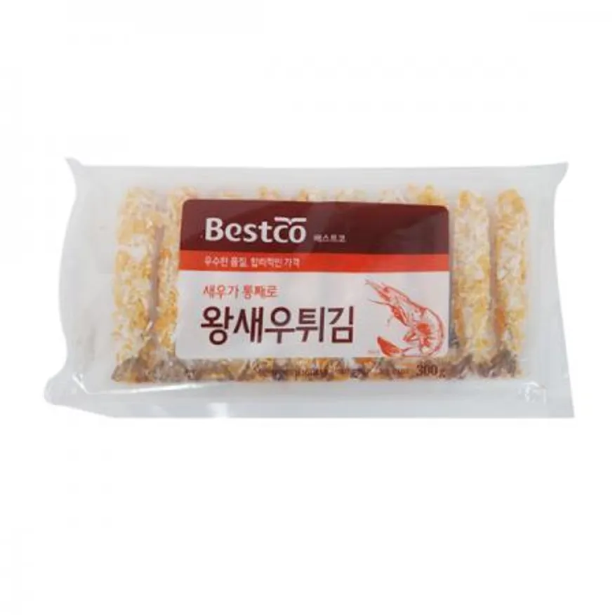 베스트코 새우가 통째로 왕새우튀김300g (30g 10미) 1개 이미지