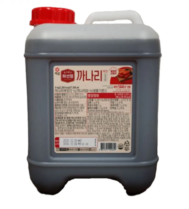 하선정 까나리액젓9kg 1개 이미지