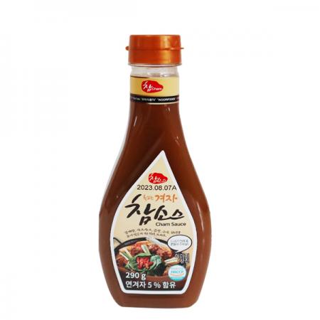 우리식품 겨자참소스290g 6개 고기에찍어먹는소스 이미지