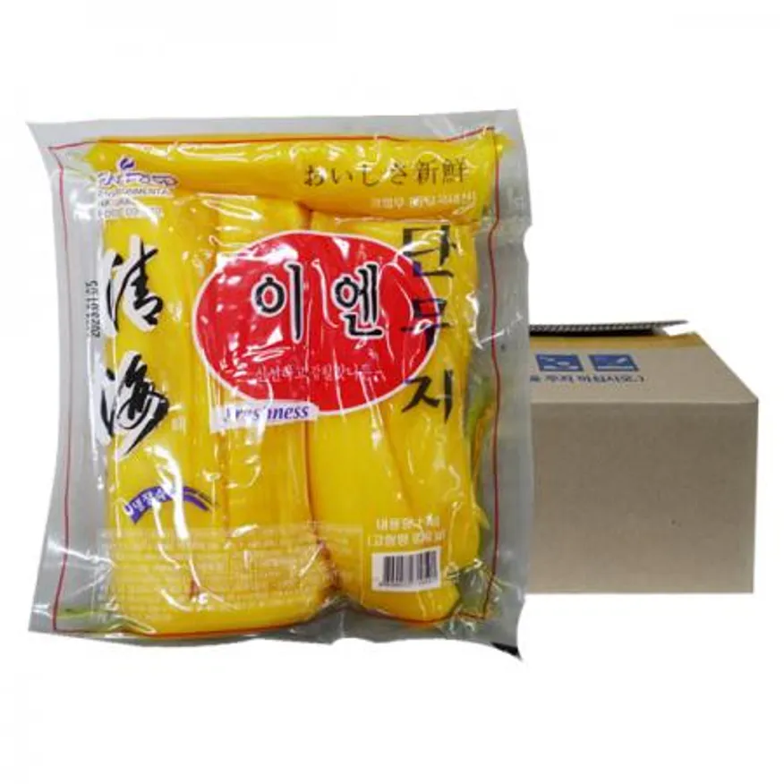 이엔 통단무지 1kg 10개 1박스 이미지